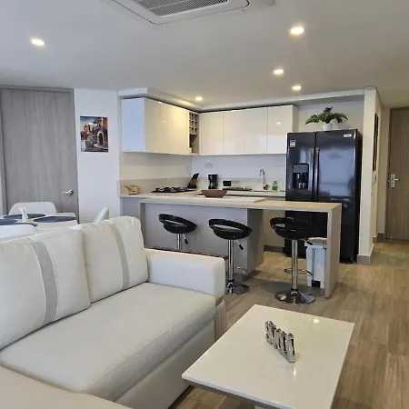 Apartamento Brand New, Perfectly Located 2-2 In Cielomar! Cartagena