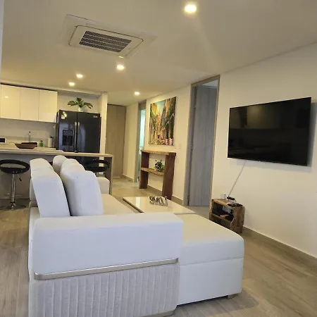 Apartamento Brand New, Perfectly Located 2-2 In Cielomar! Cartagena